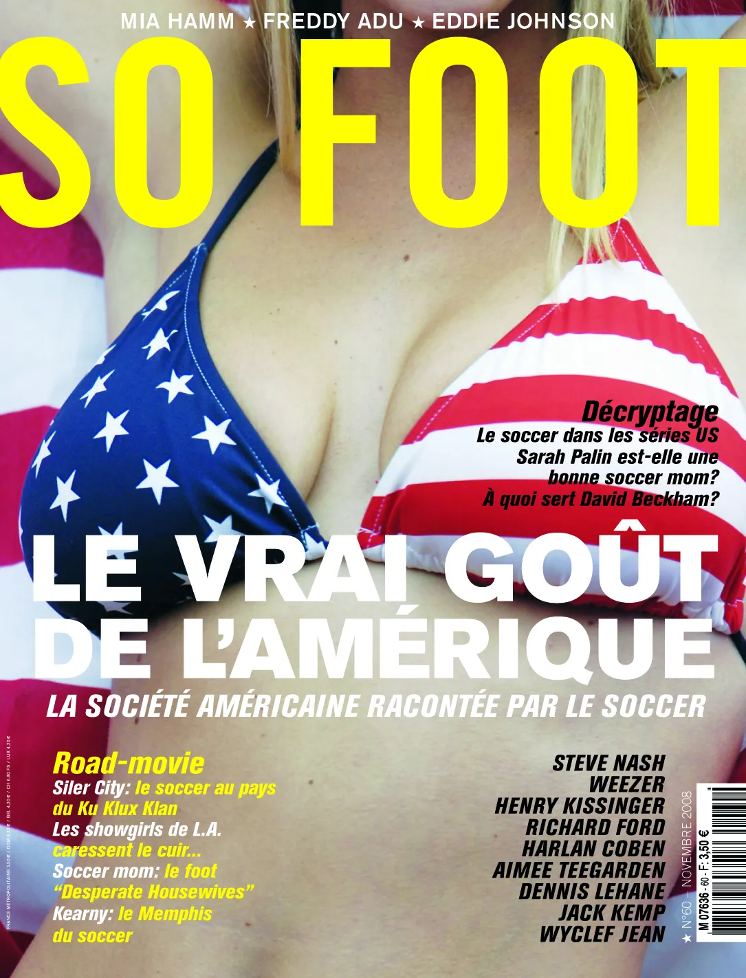 SO FOOT N°60 &#8211; en kiosque le 4 novembre