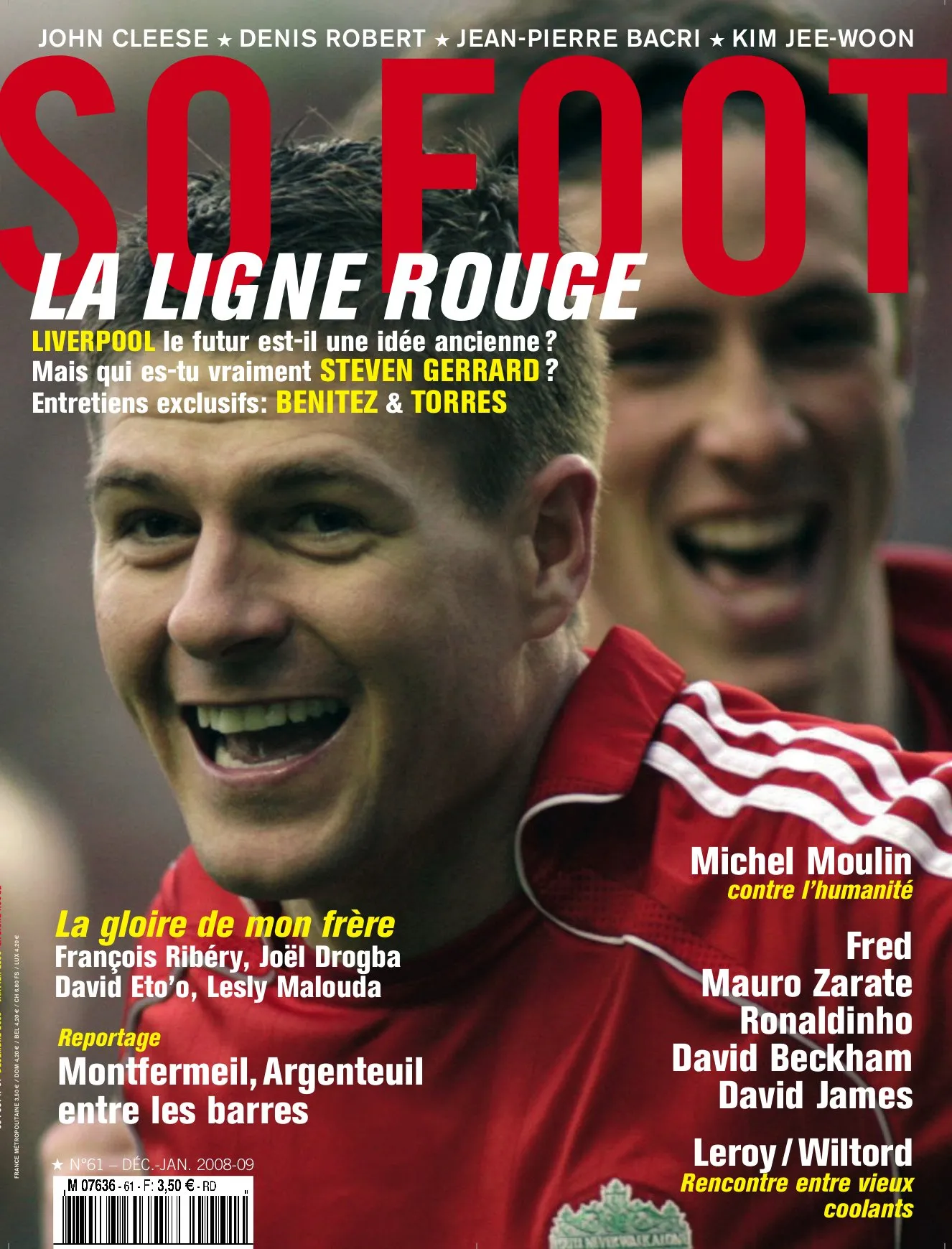 SO FOOT n°61 &#8211; La ligne rouge