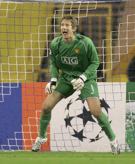 Incroyable van der Sar !