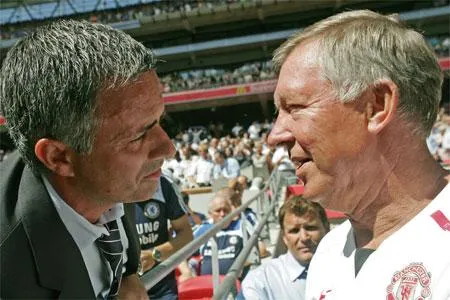 Ferguson et Mourinho divergent