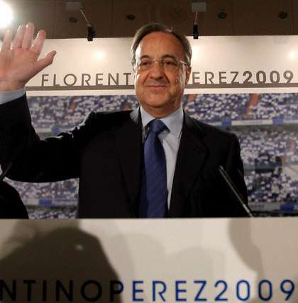 Florentino Pérez seul au monde