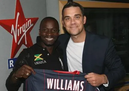 Makelele et Robbie Williams