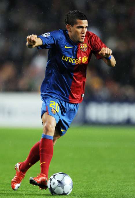 Daniel Alves fanfaronne