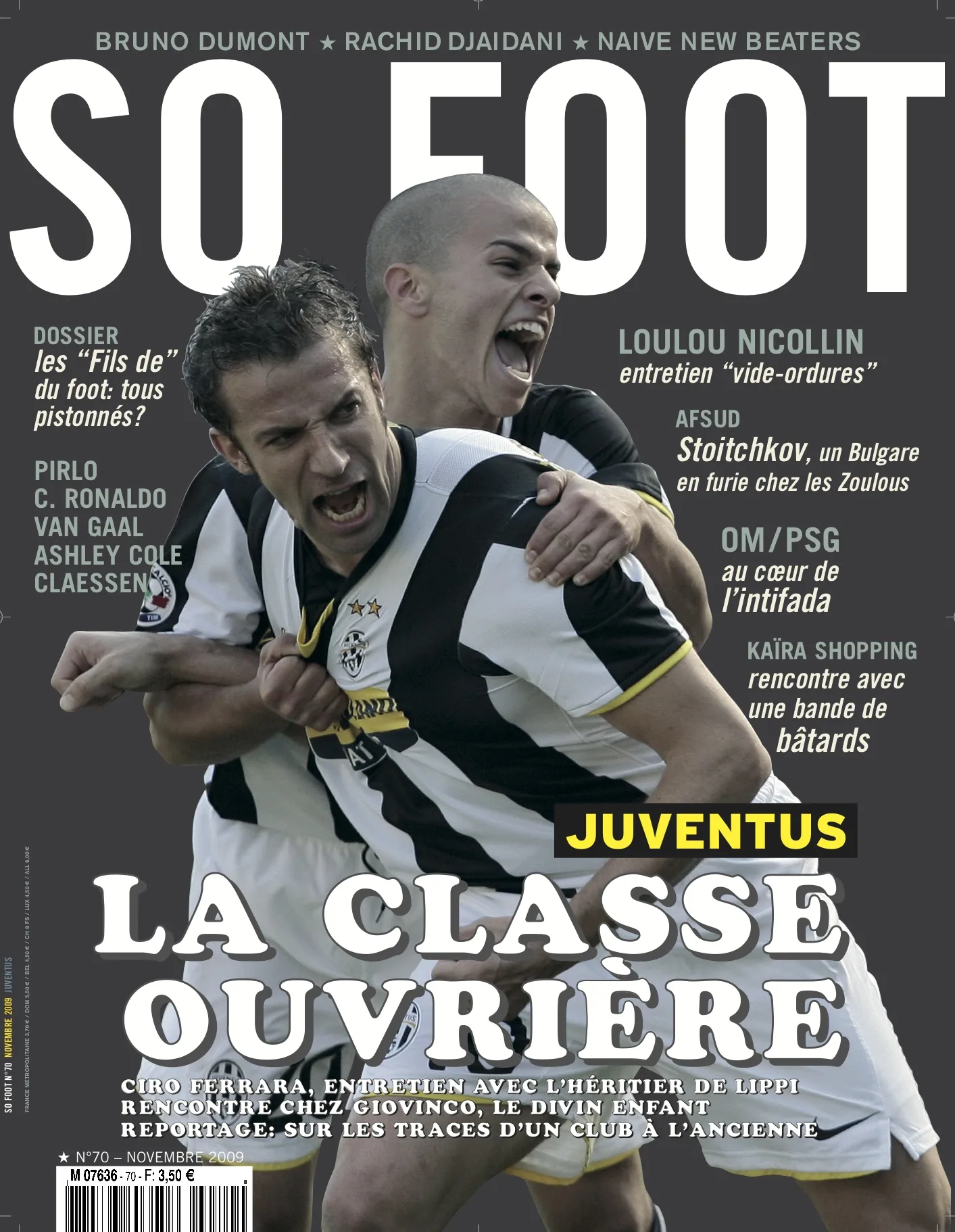 SO FOOT N°70 : Spécial Juventus: Ferrara, Giovinco