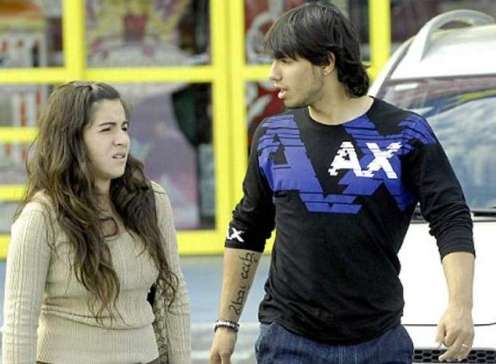 Agüero et Giannina Maradona séparés