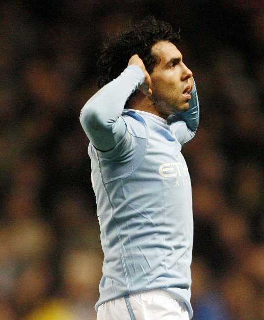 Tevez a l&rsquo;objet du scandale