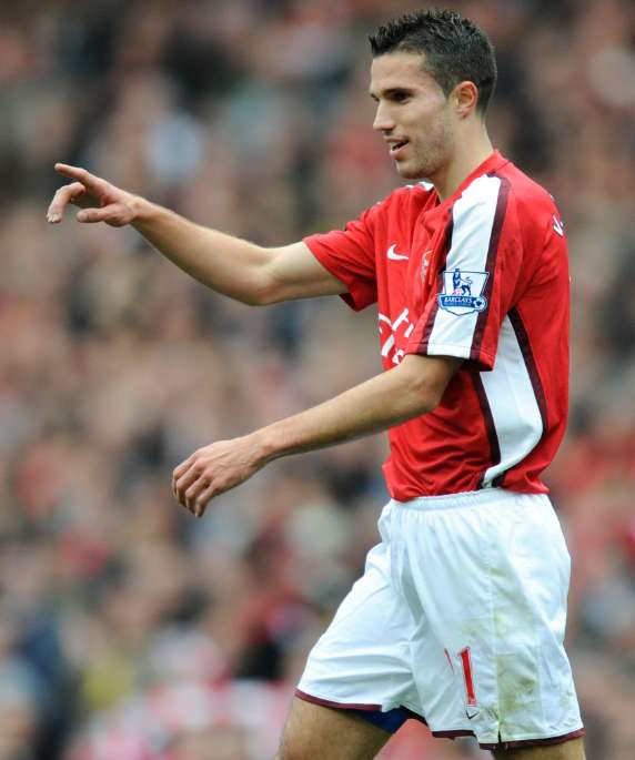 Van Persie en pince pour Arsenal