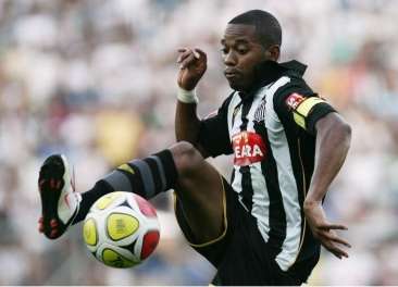 Robinho s&rsquo;amuse à Santos