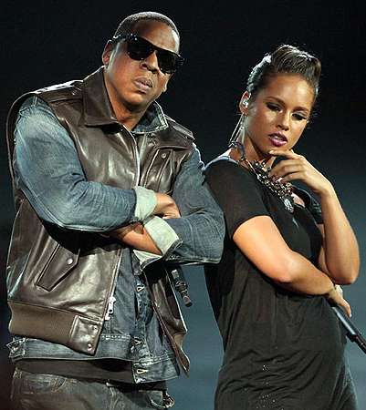 Jay-Z et Alicia Keys ignorent le soccer