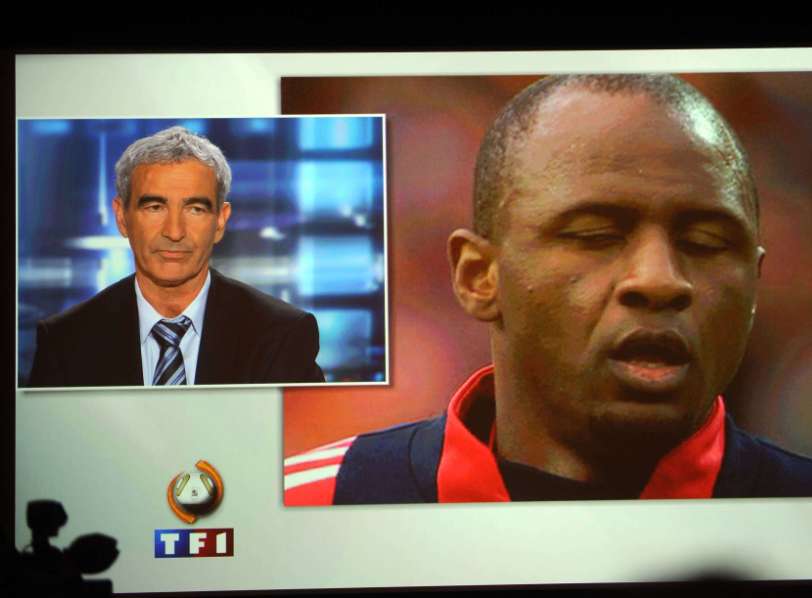 On était avec Domenech à TF1