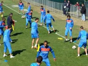 On était à l&rsquo;entrainement des Portugais