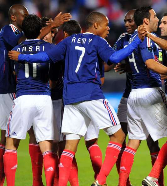 Les notes des Bleus