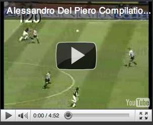 Video : Compilation Del Piero