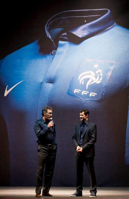 Photo : Présentation du maillot Nike (bis)