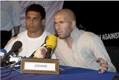 L&rsquo;hommage de Zidane à Ronaldo