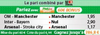 Pronos du jour : Gagnez 386&#8364; !