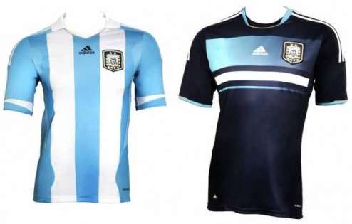 Photo: nouveau maillot de l&rsquo;Argentine