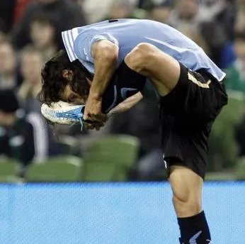 Photo : Cavani est souple