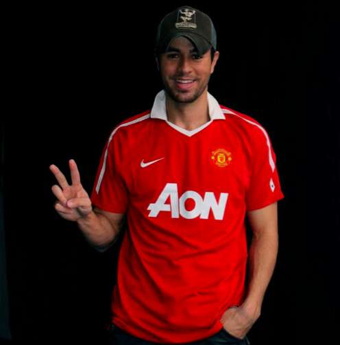 Photo: Iglesias, fan de MU