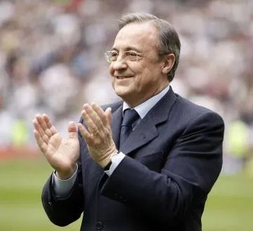 Florentino Pérez euphorique