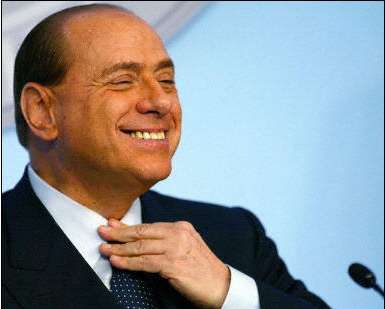 Les Florentins attaquent Berlusconi