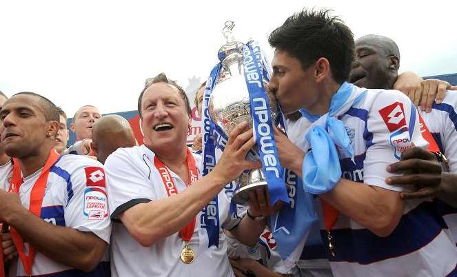 Photo : QPR champion de Championship