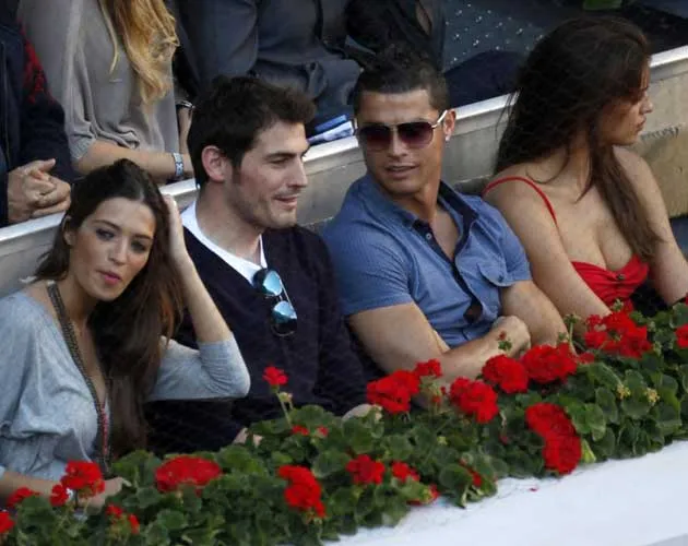 Photo : Sara, Iker, Cristiano et Irina