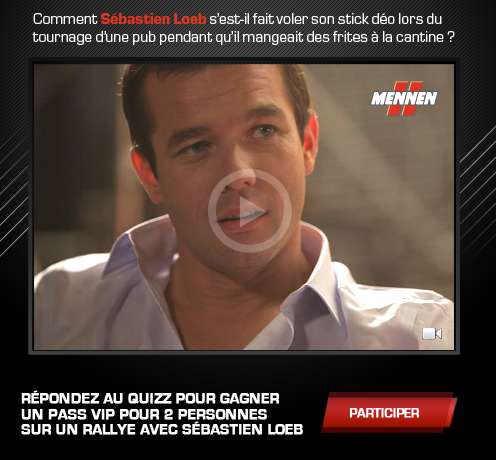 Gagnez 2 pass VIP avec Sébastien Loeb