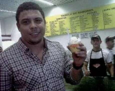 Photo : Ronaldo et les glaces