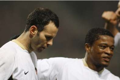 Giggs, Evra et le yoga