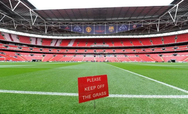 Photo : Wembley, le calme avant la tempête