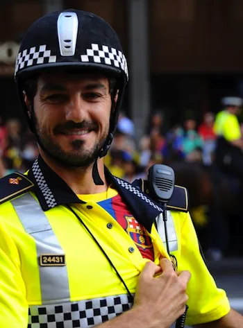 Photo: Même les policiers&#8230;