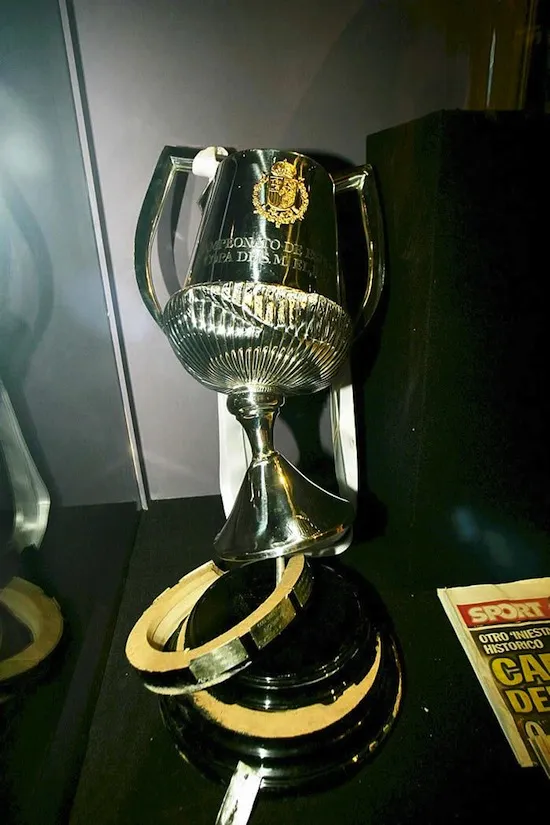 Photo: La Copa del Rey de Ramos exposée