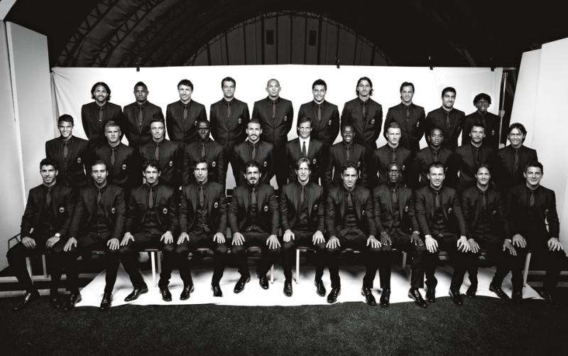 Photo : Le Milan AC en D&#038;G