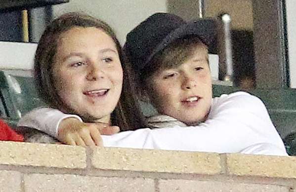 Photo : Beckham fils et sa meuf