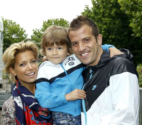 Photo : La famille Van der Vaart