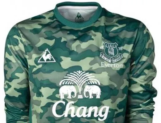 Photo : Le maillot de combat d&rsquo;Everton