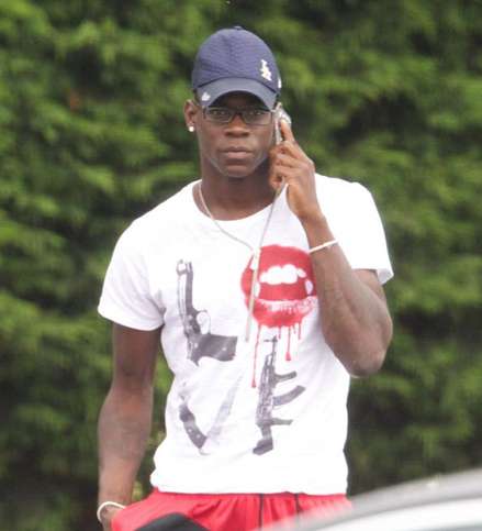 Photo : le T-shirt de Balotelli