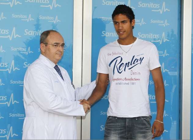 Photo : Varane est à Madrid