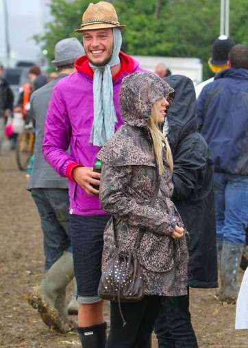 Photo : Carroll à Glastonbury