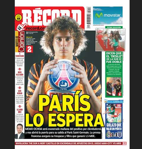 Photo : Ochoa au PSG