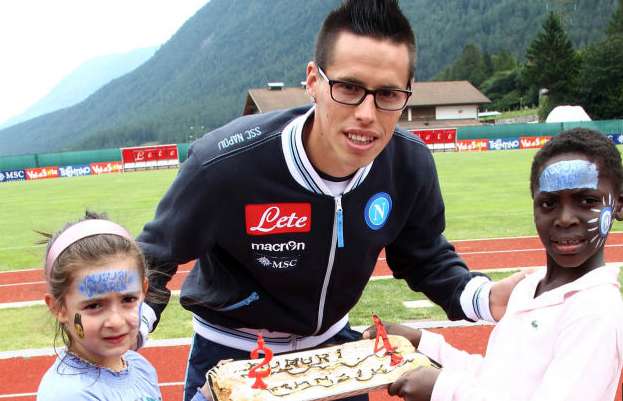 Photo : La gateau d&rsquo;Hamsik