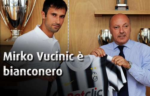 Photo : Vucinic à la Juventus