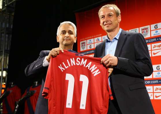 Photo : Klinsmann aux USA