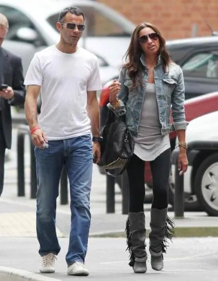 Photo: Ryan et Stacey Giggs