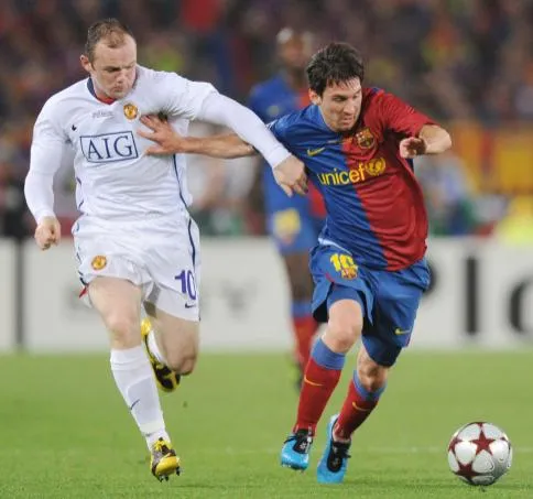 Messi objectif de Rooney