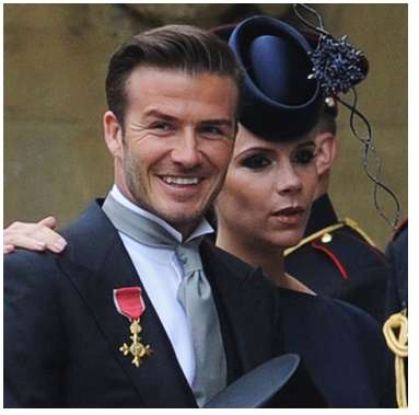 David Beckham anobli