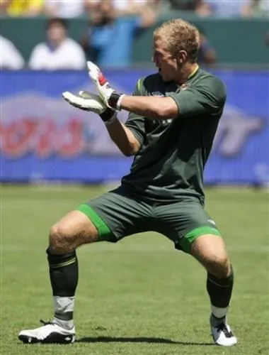 Photo : Joe Hart sort un Hadouken