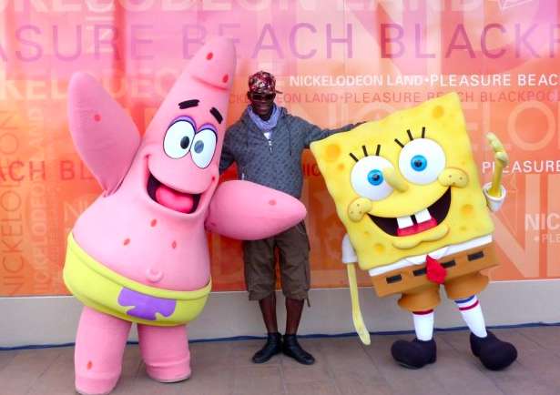 Photo : Balotelli et Bob l&rsquo;éponge