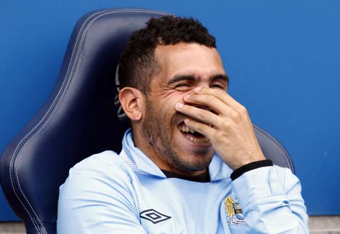 Photo : Tevez n&rsquo;est plus déprimé